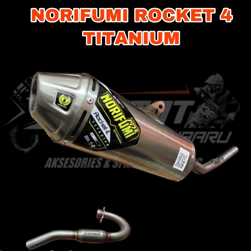 KENALPOT NORIFUMI ROCKET 4 TITANIUM