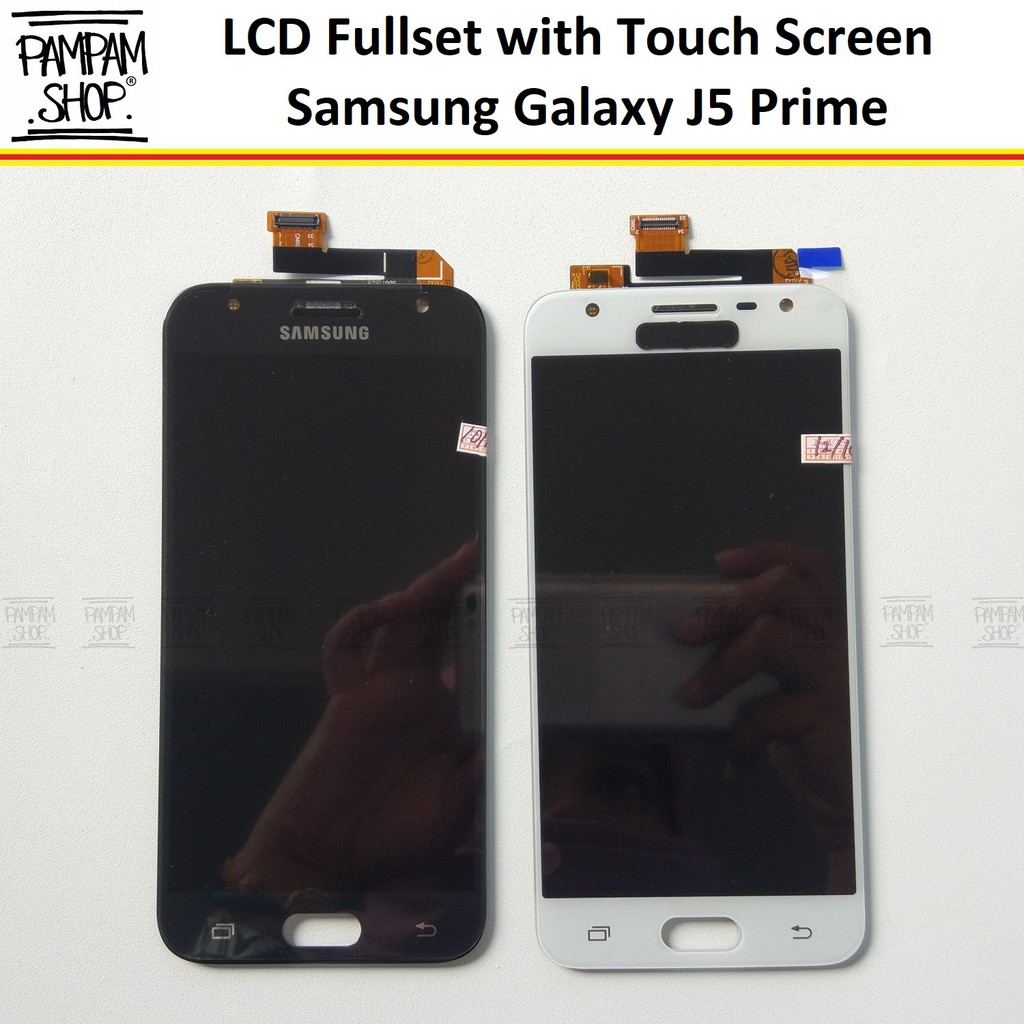 LCD Fullset Touchscreen Samsung Galaxy J5 Prime 2016 G570 Original OEM Ori Touch Screen