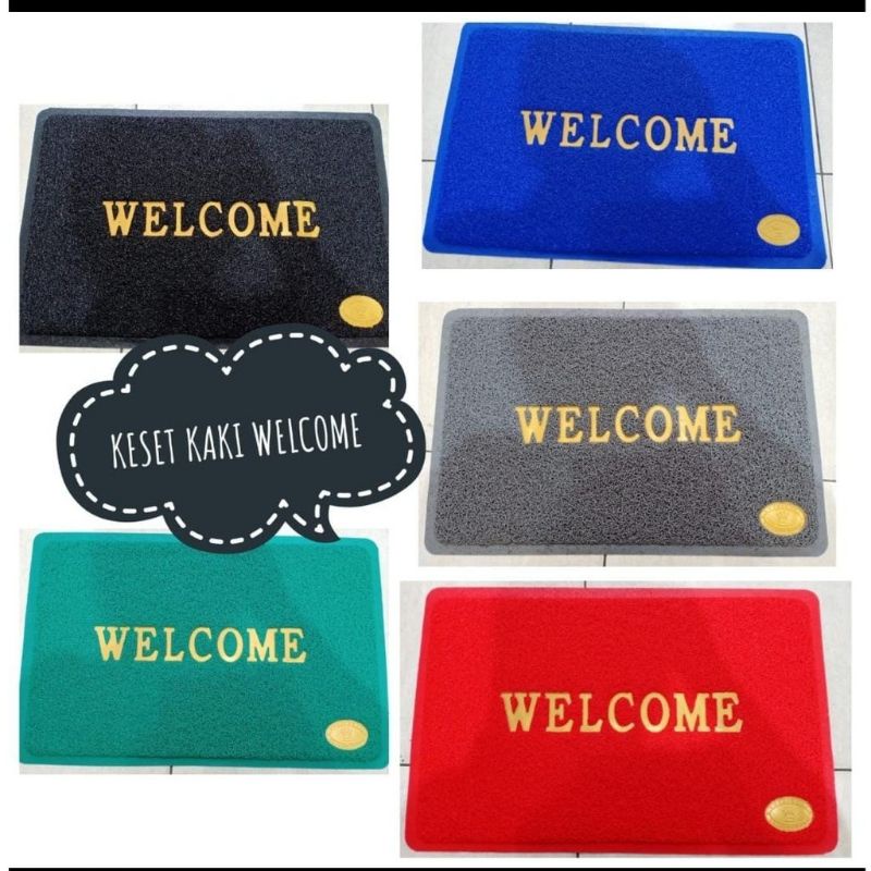 Keset Welcome Uk 40x60 Cm