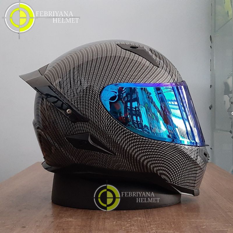 HELM SNAIL FFS1 CARBON FULLFACE SNAIL DD RING