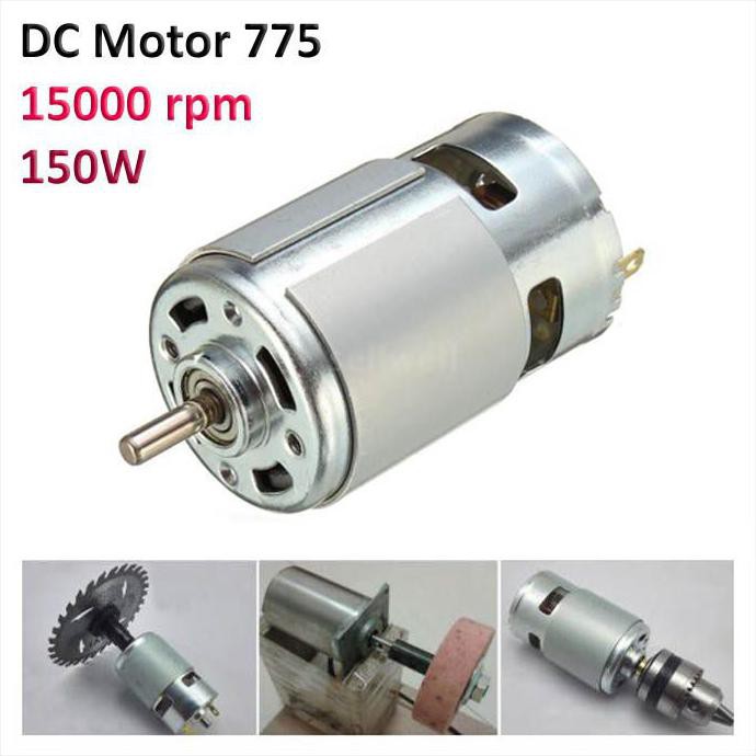 Dinamo Motor 775 DC 12V-36V 150W High Speed 15000rpm High Power