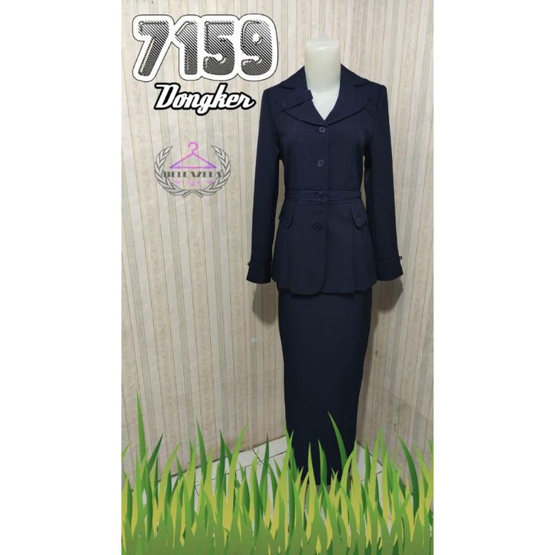 princessfa /Seragam PNS/Blazer PNS/Baju Pemda/baju pns / seragam pdh(Dongker)