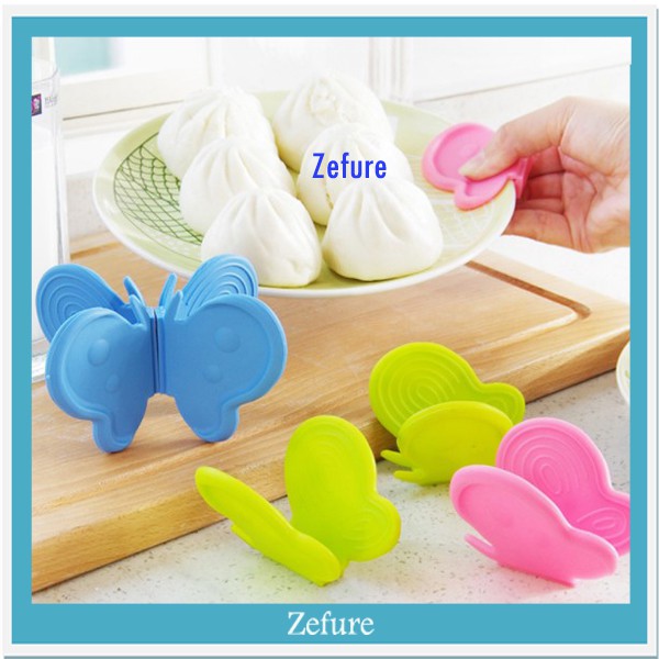 Harga Pabrik 1 Pcs Silikon Anti Panas Cempal Silicon Tahan Panas Motif Kupu Kupu Pelindung Masak Anti Panas lbbRKm7Cmmajkm