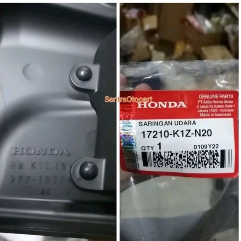 Busa filter saringan udara pcx160 pcx 160 original hgp 17210k1zn20