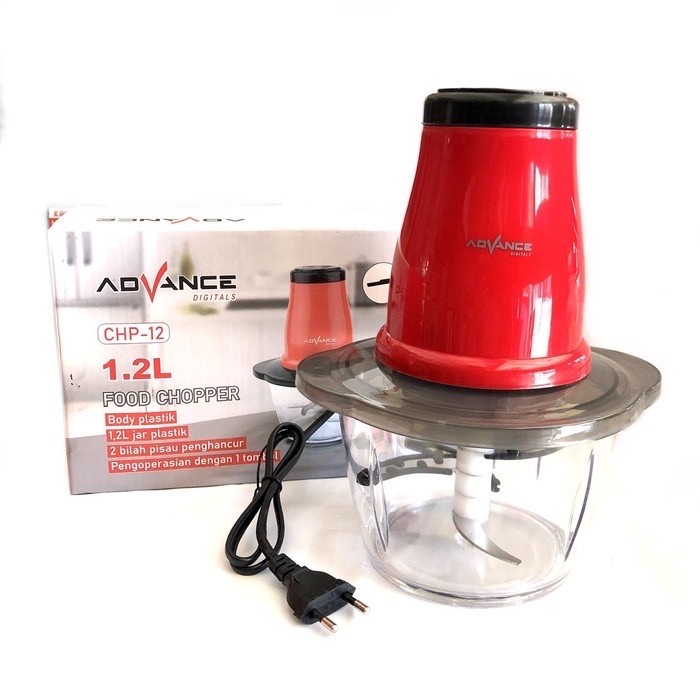 Advance Food Chopper Processor CHP-12/15N/18 1.2-1.8L 250-350W Garansi 1 Tahun