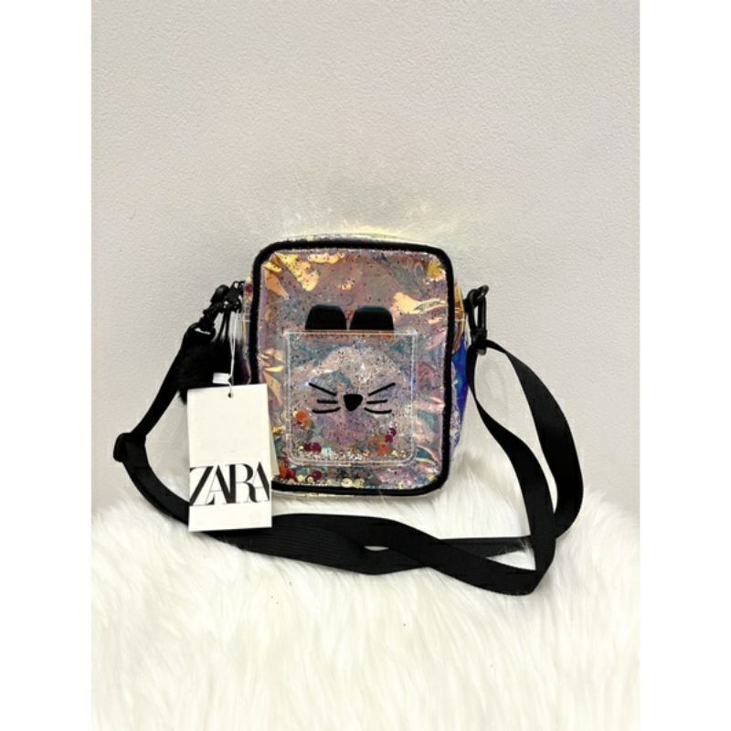 ZR MINI GLITTER SLINGBAG / TAS ZARA KIDS / TAS IMPORT