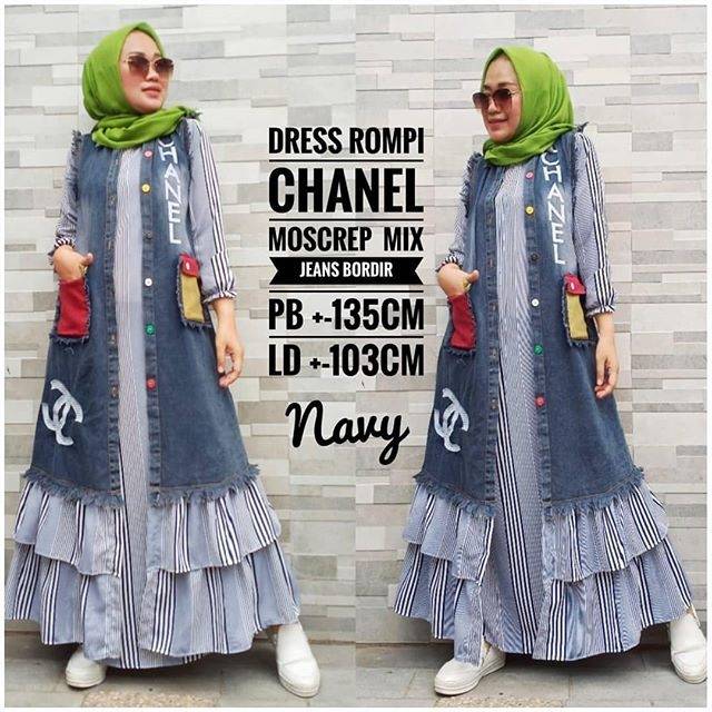 Dress rompi channel
