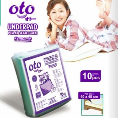 Oto Underpad Kecil 45x60 Alas Pipis Orang Tua Anjing Kucing Bayi