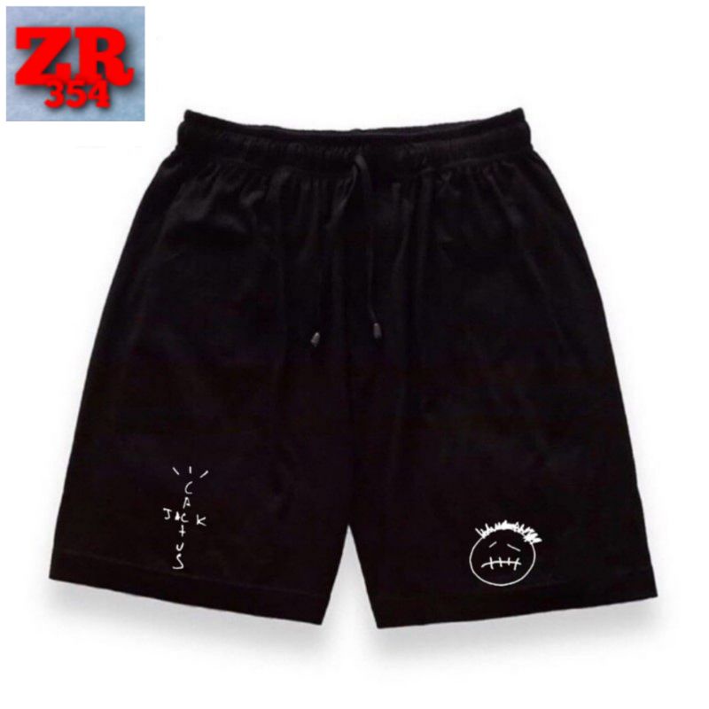 CELANA BOXER JACK CACTUS / KAKTUS TRAVIS SCOTT - Celana Pendek Pria Wanita MURAH Original ORI TRAVIS