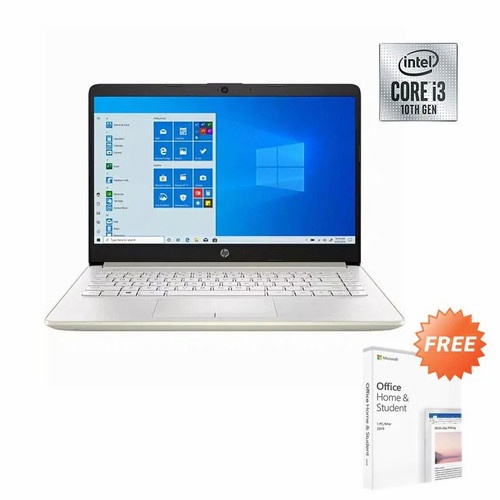 HP 14s-cf2075TU 14"FHD/Intel Core i3-10110U/4GB/256GB SSD/Intel UHD - GOLD