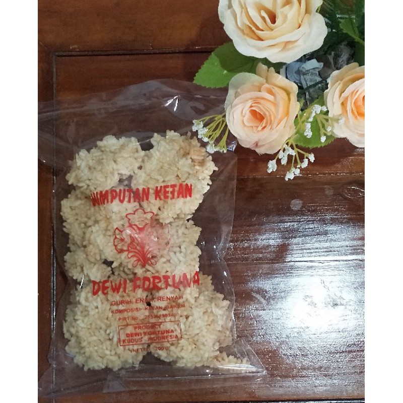 

snack jumputan ketan
