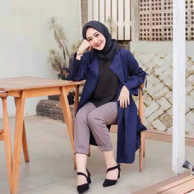 CELANA KANTOR KERJA WANITA SLIMFIT MELAR