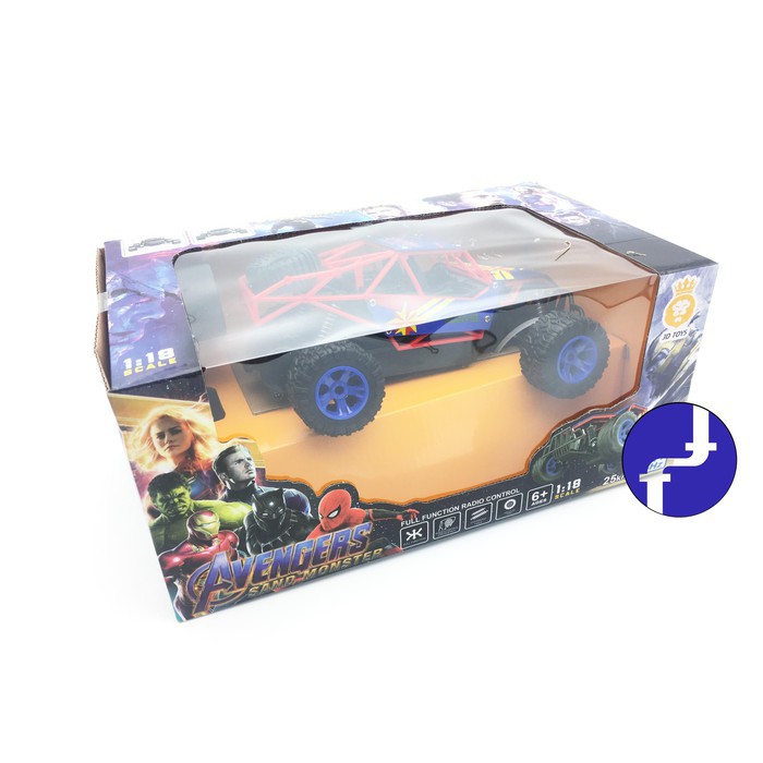 MAINAN ANAK REMOTE CONTROL MOBIL MOBILAN JEEP RC OFF ROAD 1:20 AVENGERS - DH666-16