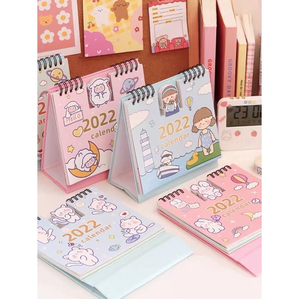 Cute diary planner calendar 2022 kalender anak