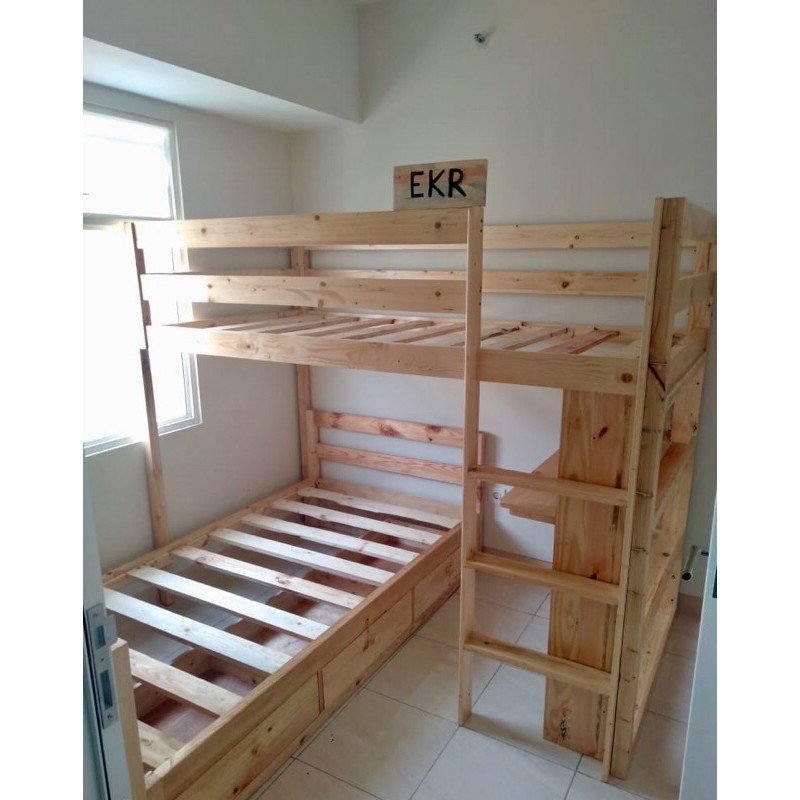 TEMPAT TIDUR TINGKAT / BUNKBED UKURAN 100X200cm