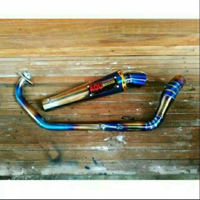 KNALPOT KOU KIDAL BLUEMOON SATRIA FU VIXION CBR DLL