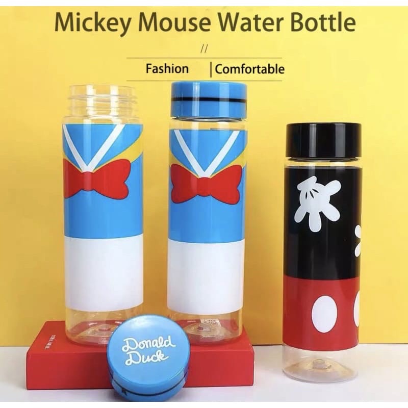 Miniso Botol Minum Disney Donald Duck We Bare Bears Adventure Time