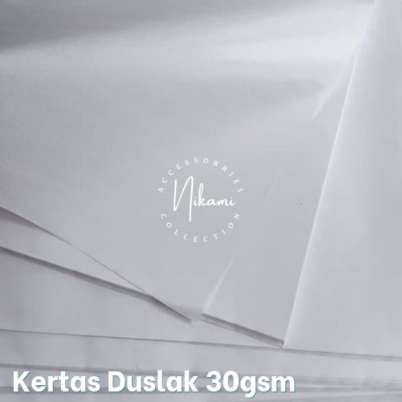 

44x69 CM Kertas Duslak | Dorslag Paper | Kertas Bungkus 30gsm