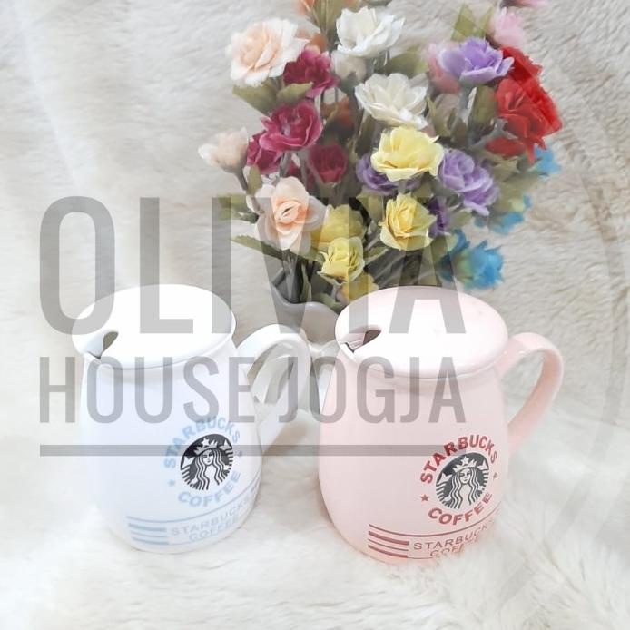 Mug Gelas - Mug Starbucks Pink Cangkir Starbukcs Putih Gelas Starbukcs Non Ori