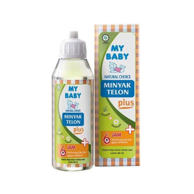 

✰HF4392♙ My Baby Minyak Telon Plus 60 ml Kemasan Medium