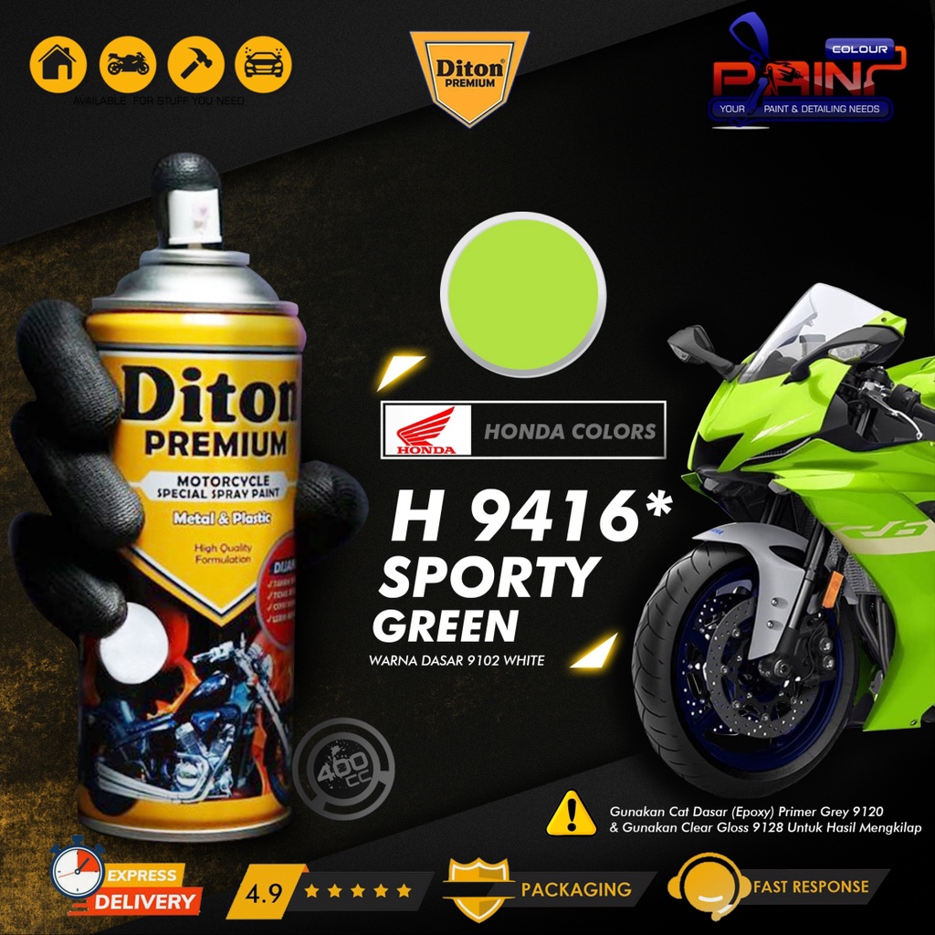 Diton PREMIUM 9416* Sporty Green Cat Semprot