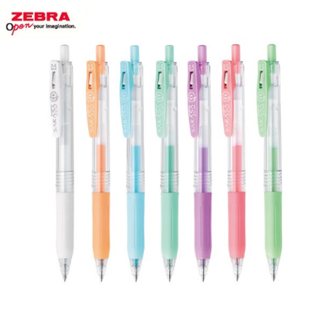

BALLPEN GEL SARASA CLIP MILKY 0.5MM ZEBRA