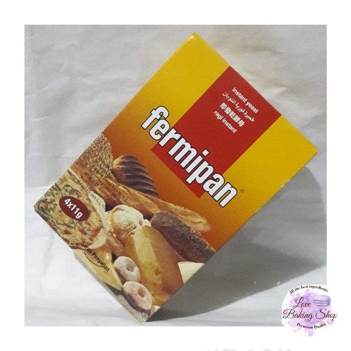 

Ht62D Fermipan Ragi Instan Kering 4X 11 Gram Untuk Donat, Roti Ht52Hh