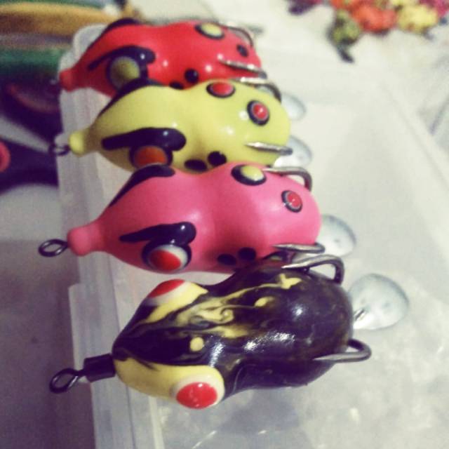 Soft frogt umpan pancing cesting ikan gabus/ Toman