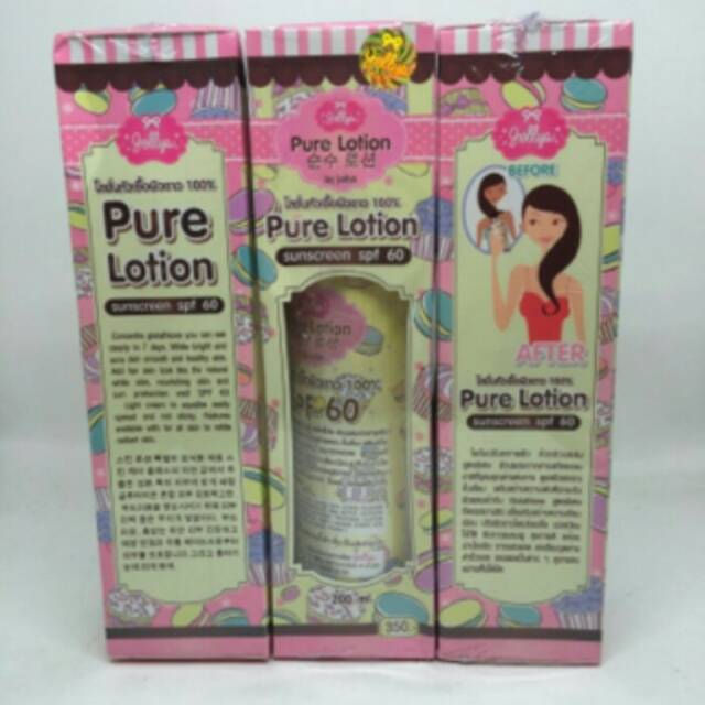 PURE LOTION BY JELLYS JELLY ORIGINAL 200 ML