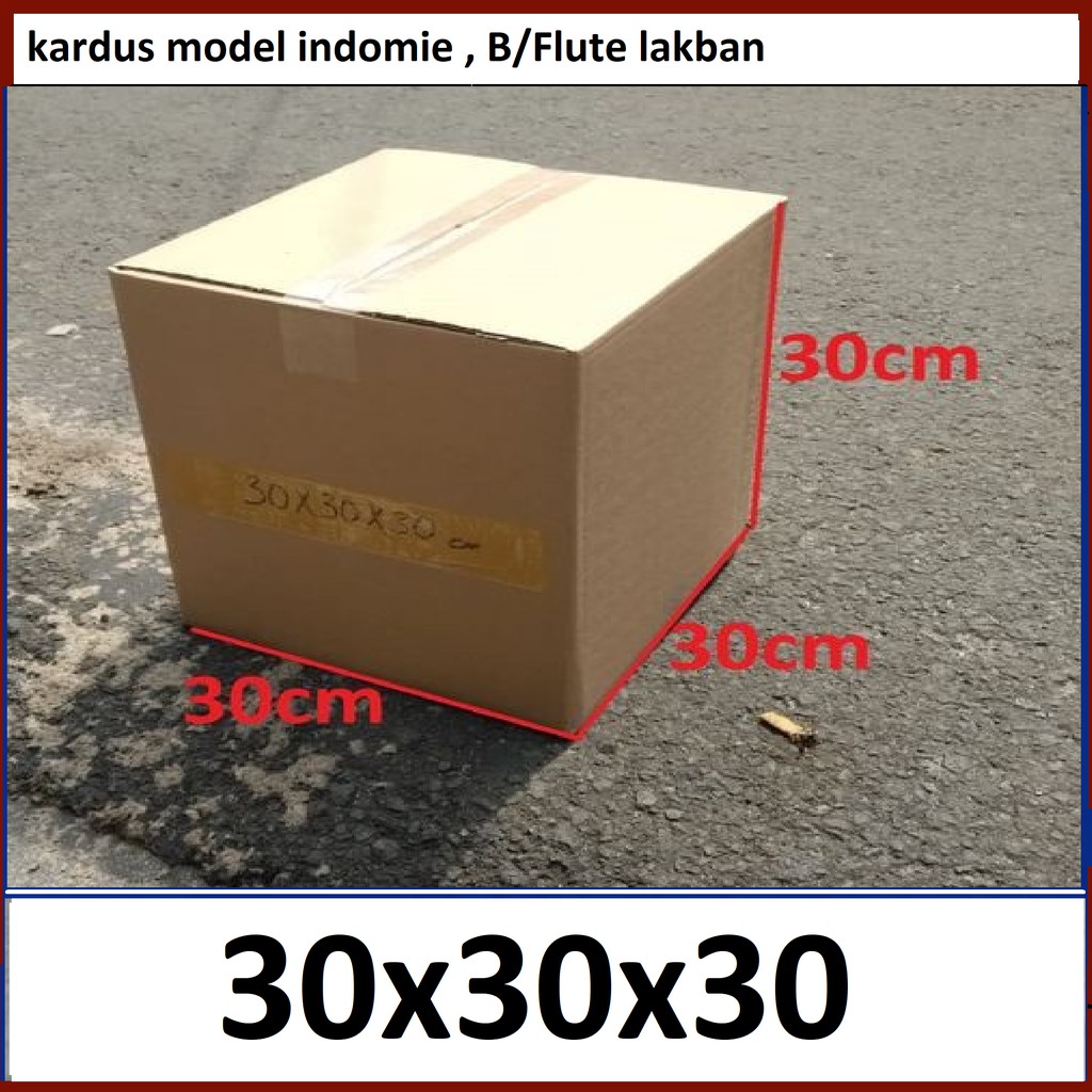 

Kardus 30x30x30 cm IND