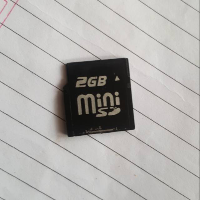 Memory card miniSD kapasitas 2gb