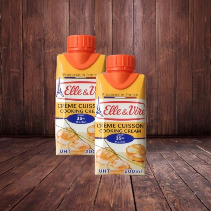 

Krim- Elle N Vire Cooking Cream 200 Ml -Krim.