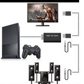 PS2 To Hdmi Conventor 3.5mm Audio Output PS 2 Sony Playstation Game