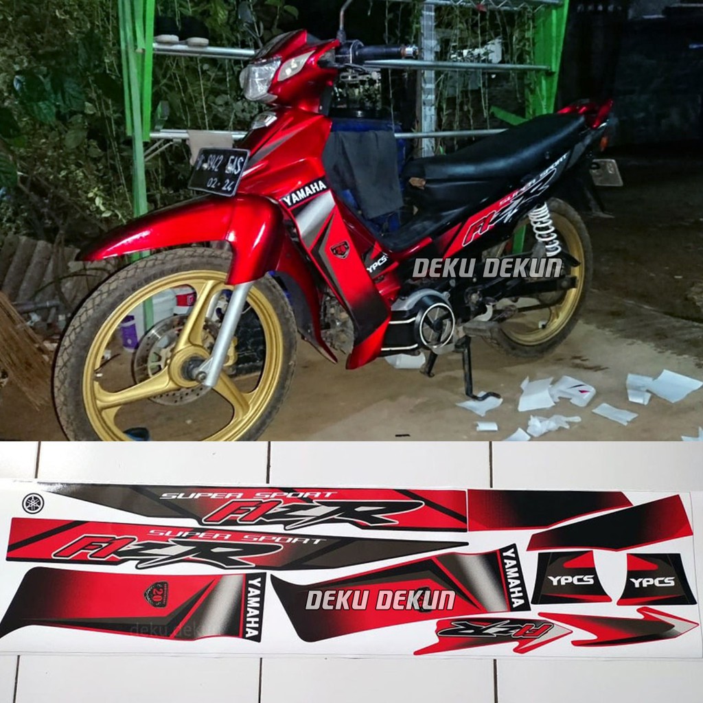 Striping fizr f1zr fiz r Variasi Merah Malaysia