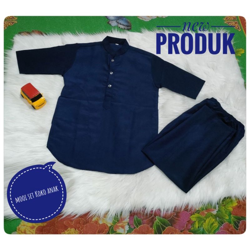 Mooi set Koko Anak || Baju Muslim Anak || Koko Anak (Termurah)