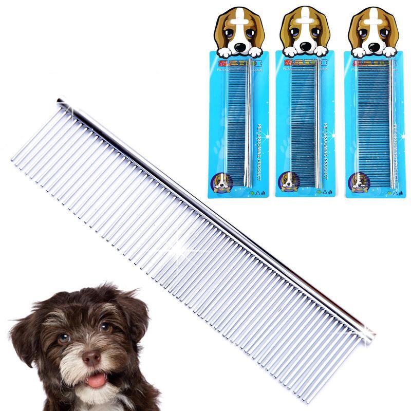 PH.Medan Sisir Anjing/Kucing Peliharaan Bahan Stainless Steel