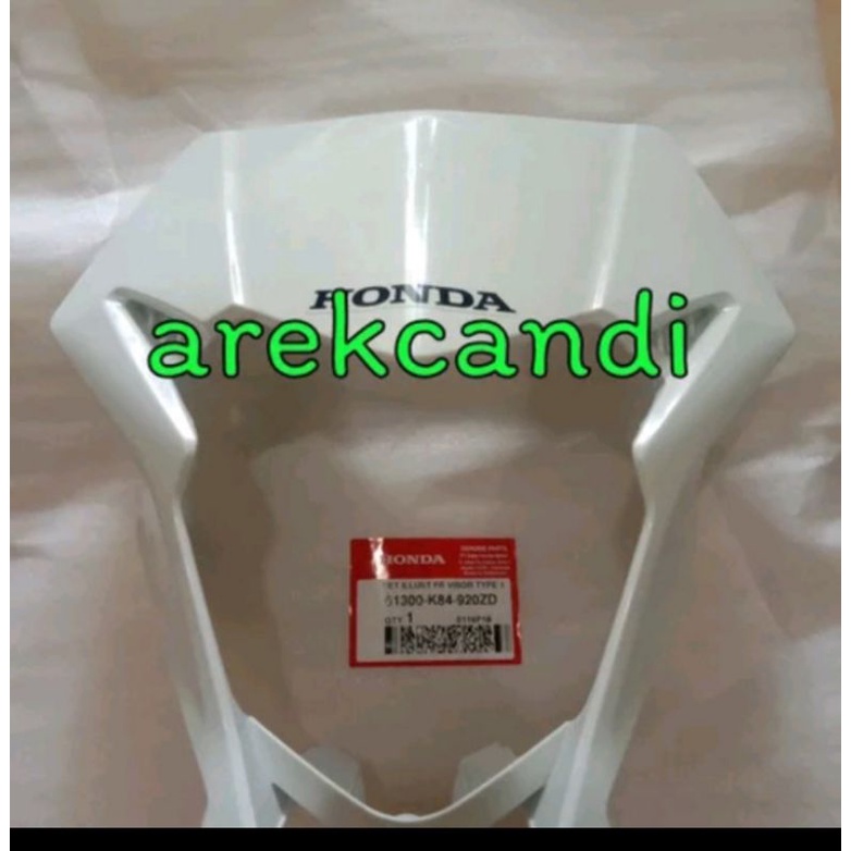 cover batok topeng head lamp crf 150 l crf150l ori ahm