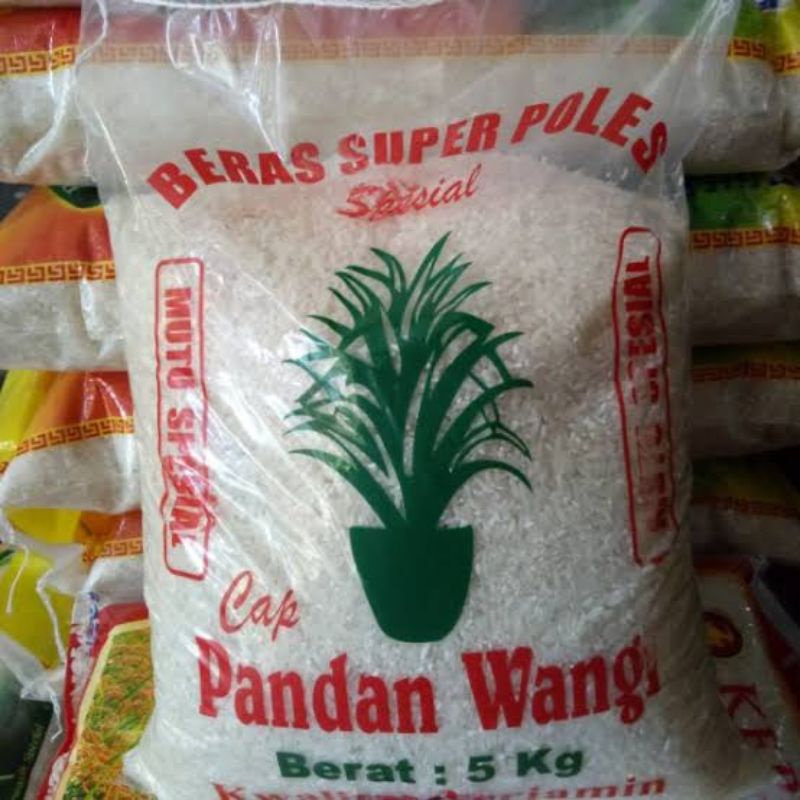 

Beras Pandan Wangi ASLI 5Kg .