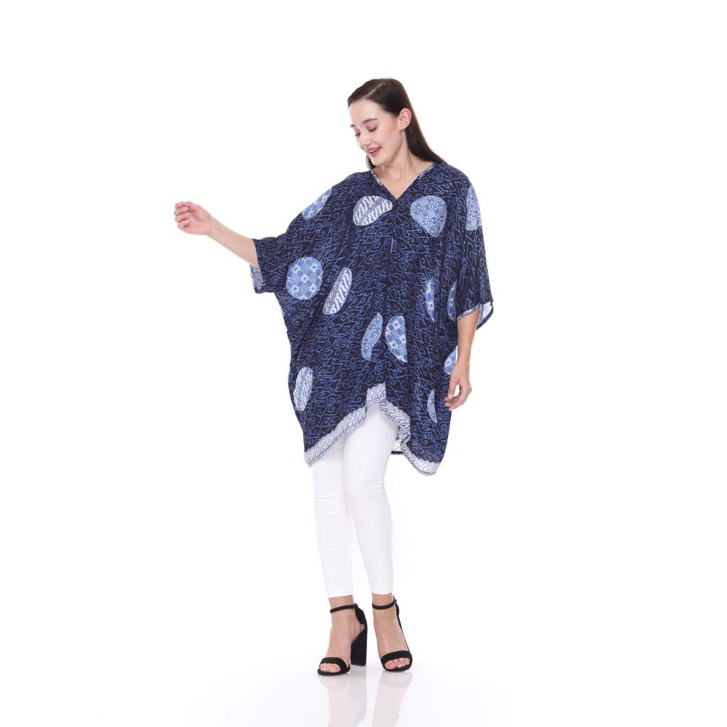 BLOUSE BATIK VISCOSE MOTIF SELAMPAD BIRU NAMANDA Shopee BLOUSE BATIK VISCOSE MOTIF SELAMPAD BIRU NAMANDA Shopee