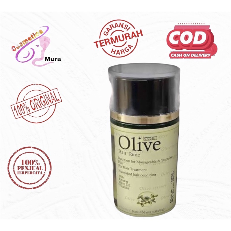 [ 100 ml ] olive hair tonic // hair tonic olive original // hair tonic olive best seller