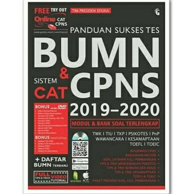 PANDUAN SUKSES TES BUMN & CPNS 2019-2020