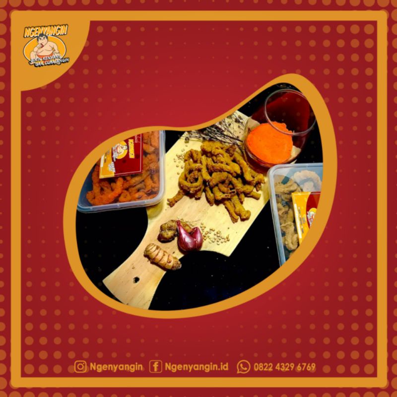 

Ngenyangin,KripikUsusPedas,KripikUsusBalado,Camilan