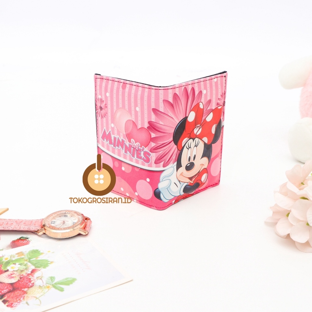 TOKOGROSIRAN.ID - DOMPET ANAK KARAKTER CEWEK MINNIE MOUSE TERMURAH FASHION DOMPET ANAK CEWEK