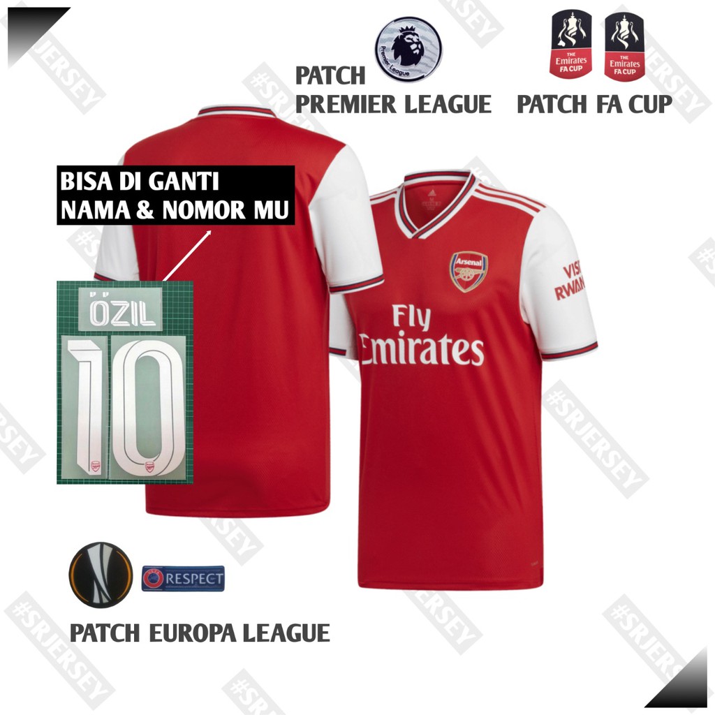 PREMIUM Jersey arsenal home 2019 2020 import High quality ...