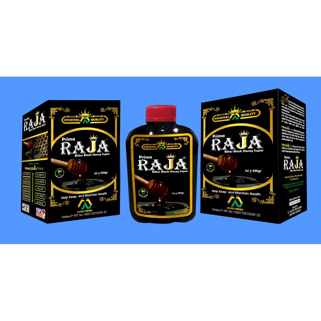 

MADU HITAM PAHIT RAJA isi 500 gram