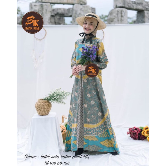Gamis Batik Solo