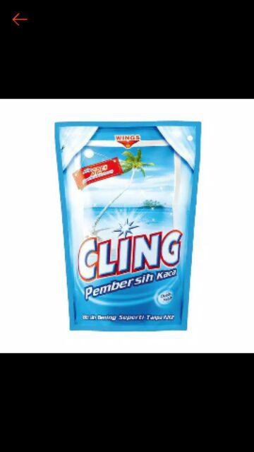 Cling Kaca Biru Refill 425 Ml ( Khusus Sumatera Utara )