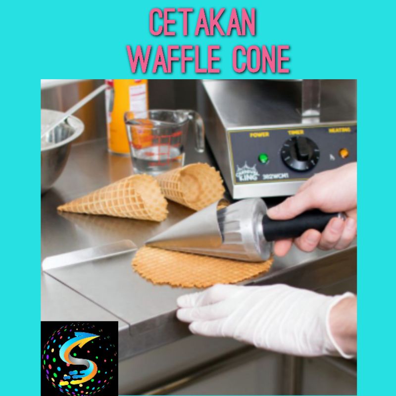 

Cetakan waffle cone stainless