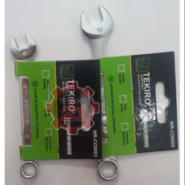 RING PAS 8 10 MM KUNCI RING PAS TEKIRO 8 10 MM SEPASANG KUNCI RING PAS