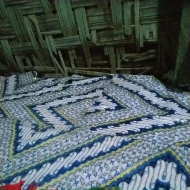 Asifa Batik Hrb026 Kenongo Kemeja Tosca Pendek Pekalongan Padi M L Xl Sogan Tulis Halus Kemeja Batik